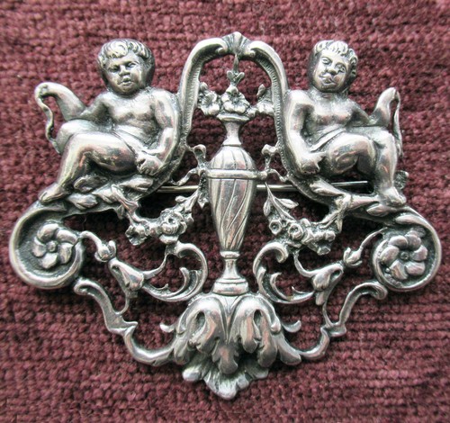 Grande spilla cini vintage - spilla,