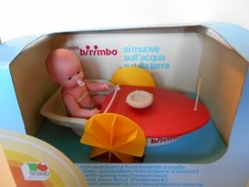 MINI BIRIMBO Bambola  CON AUTOBARCA 1982 SEBINO VINTAGE
