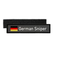 Patch nome German Sniper Airsoft cecchino BW Jäger Army distintivo #30628