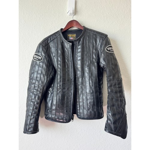Giacca moto vanson pelle - vanson,