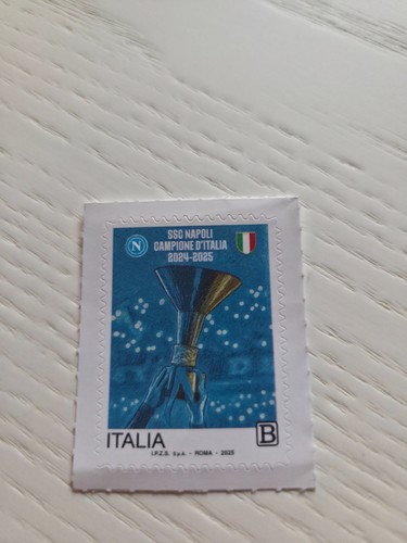 Francobollo ssc napoli - francobollo,