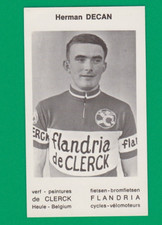 CYCLISME carte cycliste HERMAN