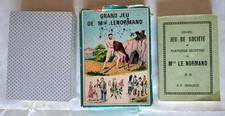 Tarocchi Grand Jeu M.ll Lenormand tarot Grimaud cartomancie Oberthur Rennes.