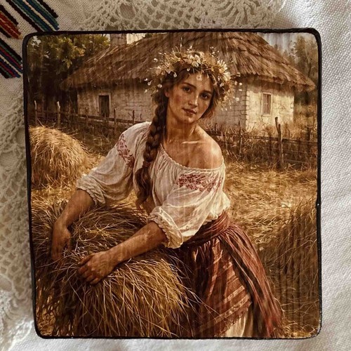 Quadro arte popolare ucraina