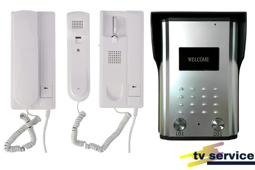 Kit citofono bifamiliare - kit,
