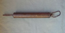 Ingrassatore manuale, in ottone anni 40 ?_siringa per ingrassare_vintage_2