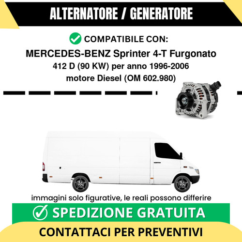 Alternatore mercedes benz - alternatore, mercedes-benz