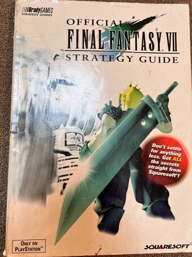 Brady games final fantasy vii - games,