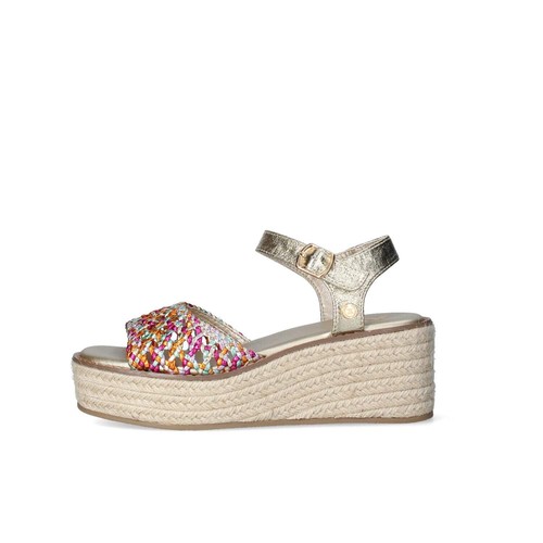 Sandalo con zeppa - zeppa, donna