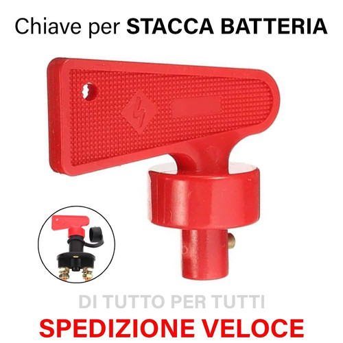 Chiave per staccabatteria - chiave,