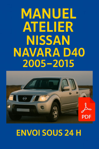 Manuel atelier nissan - atelier, navara