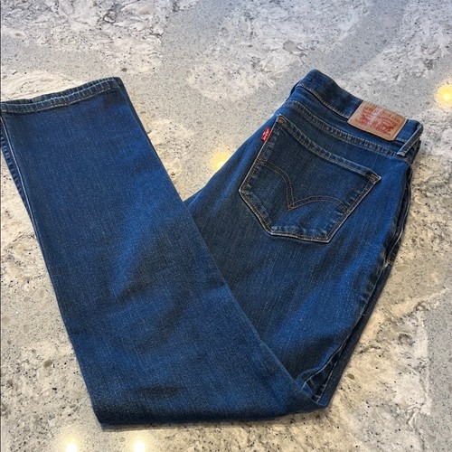 Levi dark blue straight leg - blue,