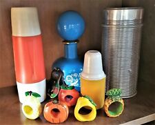 Articoli vintage anni 70 - Thermos Portavivande Portatovaglioli Bottiglia