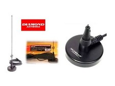 DIAMOND MR-77 PL ANTENNA MAGNETICA BIBANDA VEICOLARE 144-430 MHZ