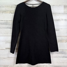 ZARA Mini Abito Nero Maniche