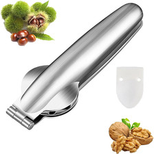 Pinza per Schiaccianoci,Multifunzione Pinza Castagne, Taglia Castagne in Acciaio