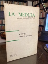 SEBASTIAN MATTA - CATALOGHINO LA MEDUSA 1968 ROMA - 1948-1966 OPERE SCELTE