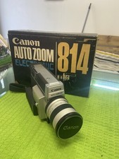 CANON AUTOZOOM 814 SUPER 8 CINEMA CAMERA