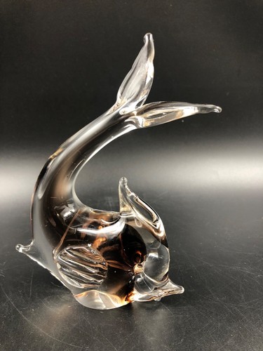 Murano vetro pesce delfino - vetro,