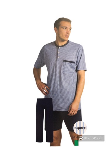 Pigiama uomo cotone pezzi - pigiama,