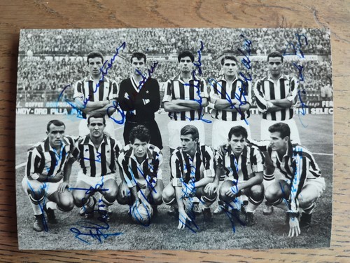 Foto autografata squadra