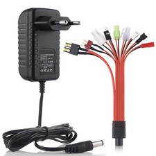 Caricabatterie Rc 9 In 1 per Batterie Nimh/Nicd da 4,8 V, 7,2 V, 8,4 V e 9,4275