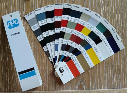 Campionario mazzetta colori