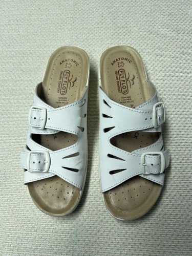 Fly flot dana leather sandals - leather,