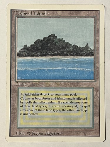 Mtg tropical island - tropical,