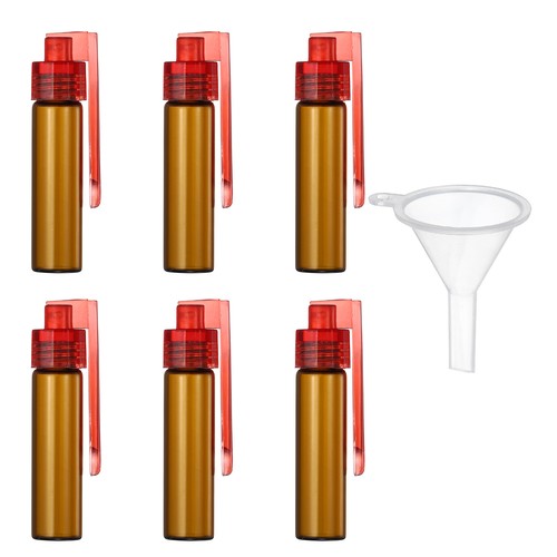6pcs spice jars glass - spice, 2.6"