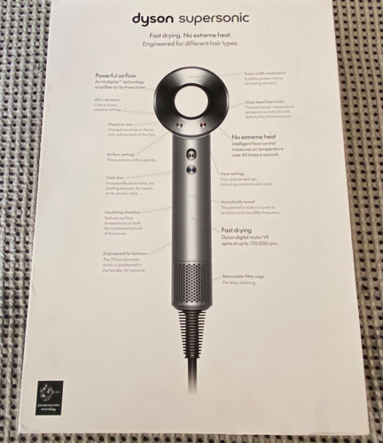 Dyson supersonic hair dryer - hair,