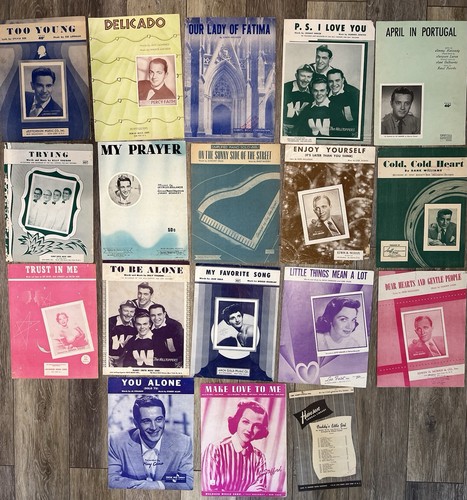 Spartiti musicali vintage - 18,