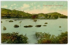 c1910 Panama Canal Channel at