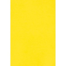 5 FOGLI di GOMMA EVA GIALLO