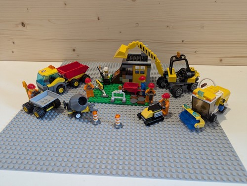 Lego city cantiere costruito - city,
