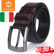 Cintura Cinta Uomo in Vera