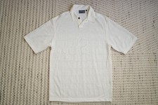 Polo vintage Versace Classic V2 bianca manica corta Made in Italy uomo XS