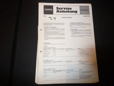 Manuale di servizio schema elettrico originale Grundig Satellit 3000