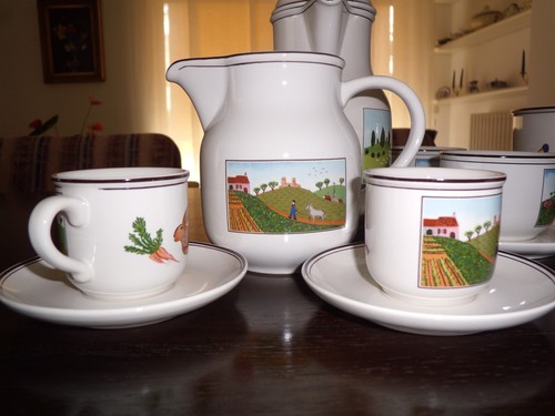 Servizio tè villeroy e - tè,