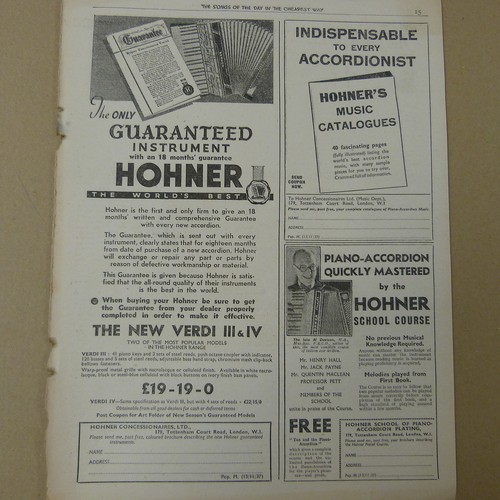 Vintage advertise hohner the - vintage,
