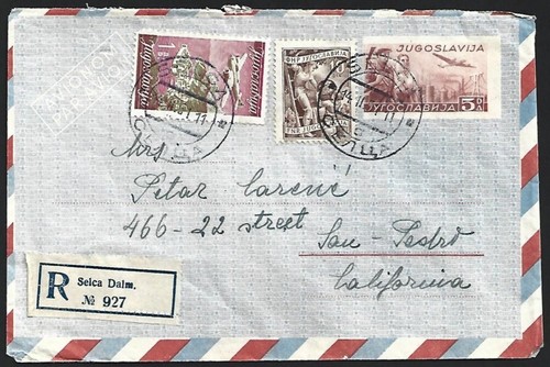 Jugoslavia 1949 busta posta