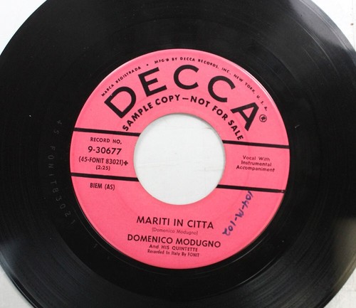 S promo 45 domenico - 50's,