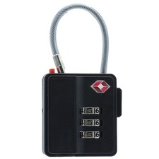 TSA Lucchetto per Valigia Cavo in Acciaio Lucchetto Lucchetto a Combinazione Lucchetto da Viaggio