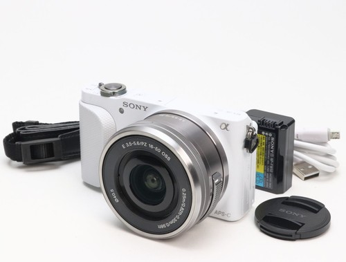 Sony nex white 16 50mm - nex-3n,