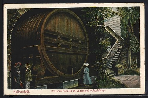 Cartolina halberstadt grande - cartolina,