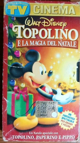 Vhs film topolino - vhs, la