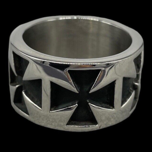 Anello uomo fascia - anello, croce