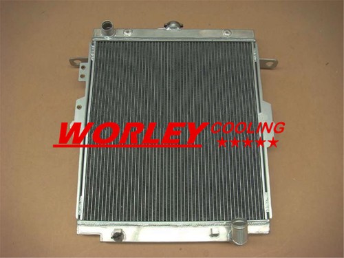 Row aluminum radiator - aluminum,