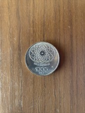 Moneta 1000 lire Roma Capitale Concordia 1870-1970