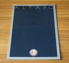 Dépliant ALFA 90 de 1985